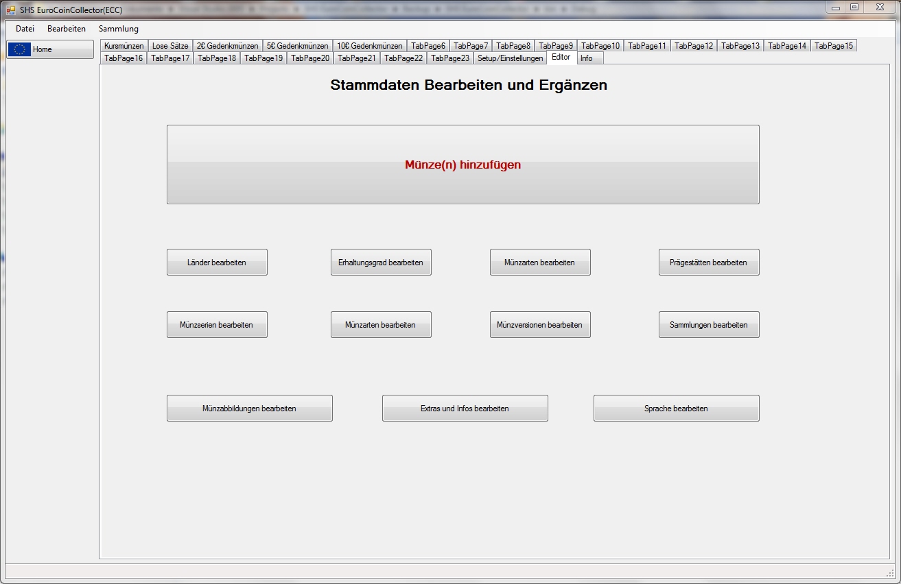 EuroCoinCollector 2. Screenshot